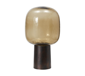 House Doctor Note lampe de table laiton marron House Doctor Note lampe de table laiton marron