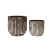 House Doctor Pharao potten set van 2 stuks - 203841101 House Doctor Pharao potten set van 2 stuks - 203841101