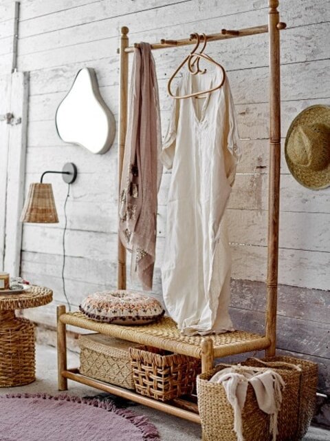 Bloomingville Lenea vloerkleed paars - 82052947