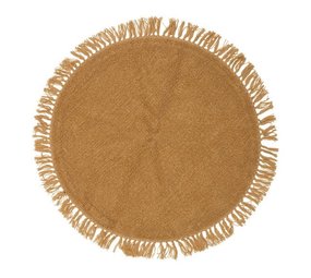 Bloomingville Tapis Lenea jaune Bloomingville Tapis Lenea jaune