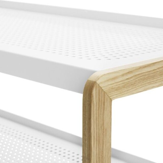 Normann Copenhagen Sko schoenenrek wit Normann Copenhagen Sko schoenenrek wit
