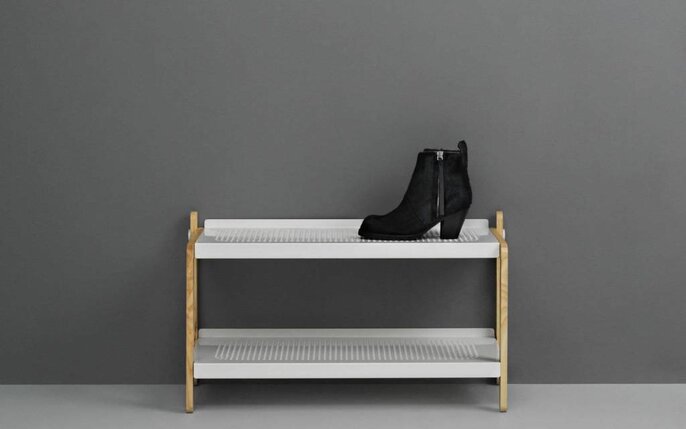 Normann Copenhagen Sko schoenenrek wit Normann Copenhagen Sko schoenenrek wit