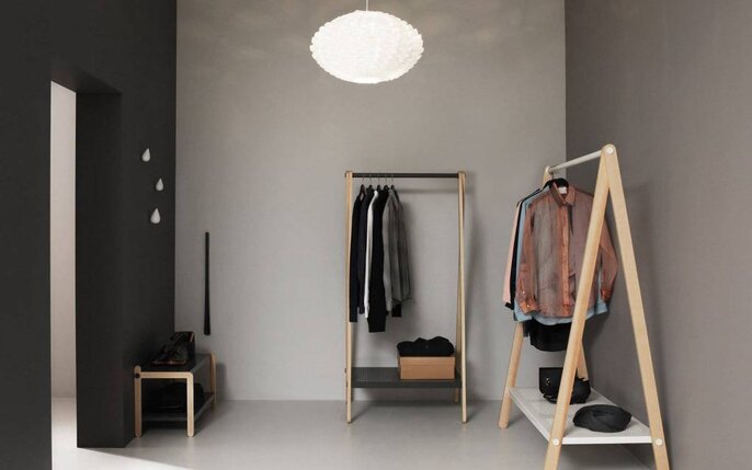 Normann Copenhagen Sko gris zapato