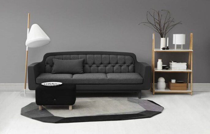 Normann Copenhagen One Step Up Low boekenkast wit