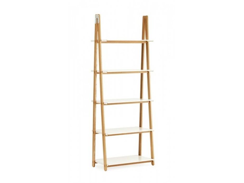 Normann Copenhagen One Step Up High Bookcase White Living And Co Normann Copenhagen One Step Up High Bookcase