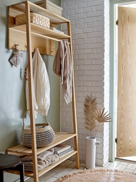 Bloomingville Lenea tæppe brun - 82052946