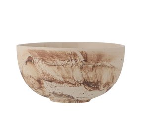 Bloomingville Stacy bowls brunt sett med 6 deler Bloomingville Stacy bowls brunt sett med 6 deler