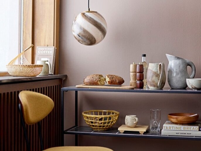 Bloomingville Ciotole Stacy marroni set da 6 pezzi - 82055005 Bloomingville Ciotole Stacy marroni set da 6 pezzi - 82055005