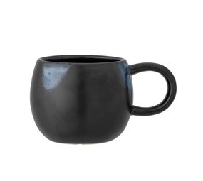 Bloomingville Tazas Elia negras set de 6 piezas