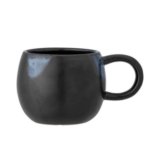 Bloomingville Elia mokken zwart set van 6 stuks - 82055622