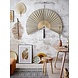 Bloomingville Oumou wanddecoratie set van 2 stuks - 82047198 Bloomingville Oumou wanddecoratie set van 2 stuks - 82047198