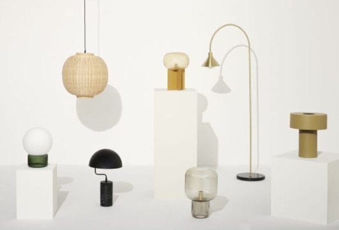 Hubsch Chand hängande lampa rund - 991528