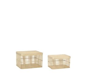 Hubsch Cheery baskets set of 2 pieces Hubsch Cheery baskets set of 2 pieces