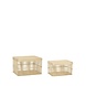 Hubsch Cheery manden set van 2 stuks - 031501 Hubsch Cheery manden set van 2 stuks - 031501
