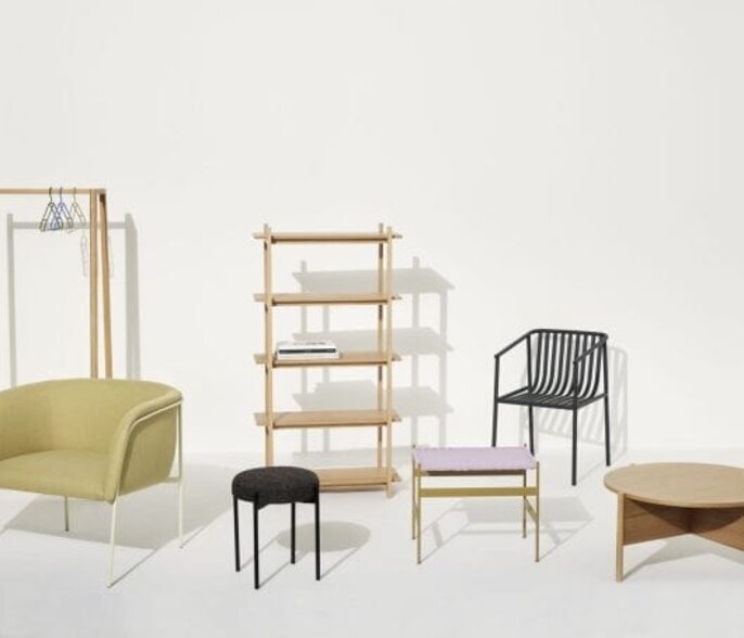 Hubsch Mueble de almacenamiento de época - 881509