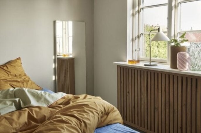 Hubsch Era blomkrukor brun set med 2 delar - 761503