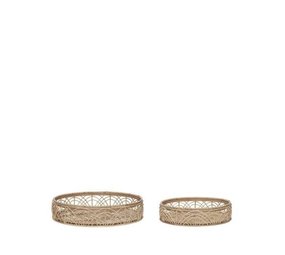 Hubsch Formu baskets set of 2 pieces Hubsch Formu baskets set of 2 pieces