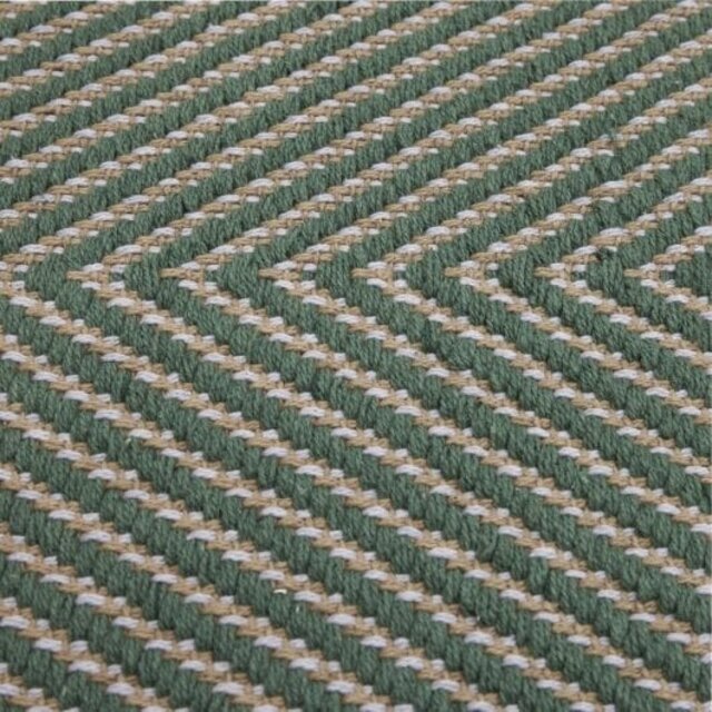Hubsch Mellow rug green - 701507 Hubsch Mellow rug green - 701507