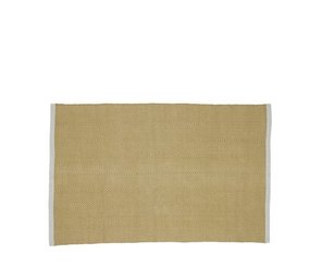 Hubsch Mellow rug mustard