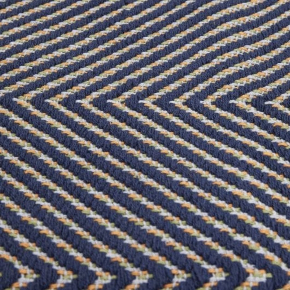 Hubsch Tapis moelleux bleu -701506 Hubsch Tapis moelleux bleu -701506