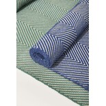 Hubsch Mellow runner blå -701506 Hubsch Mellow runner blå -701506