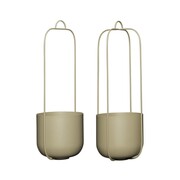 Hubsch Lotus hängende Blumentöpfe Set mit 2 Stück - 941502