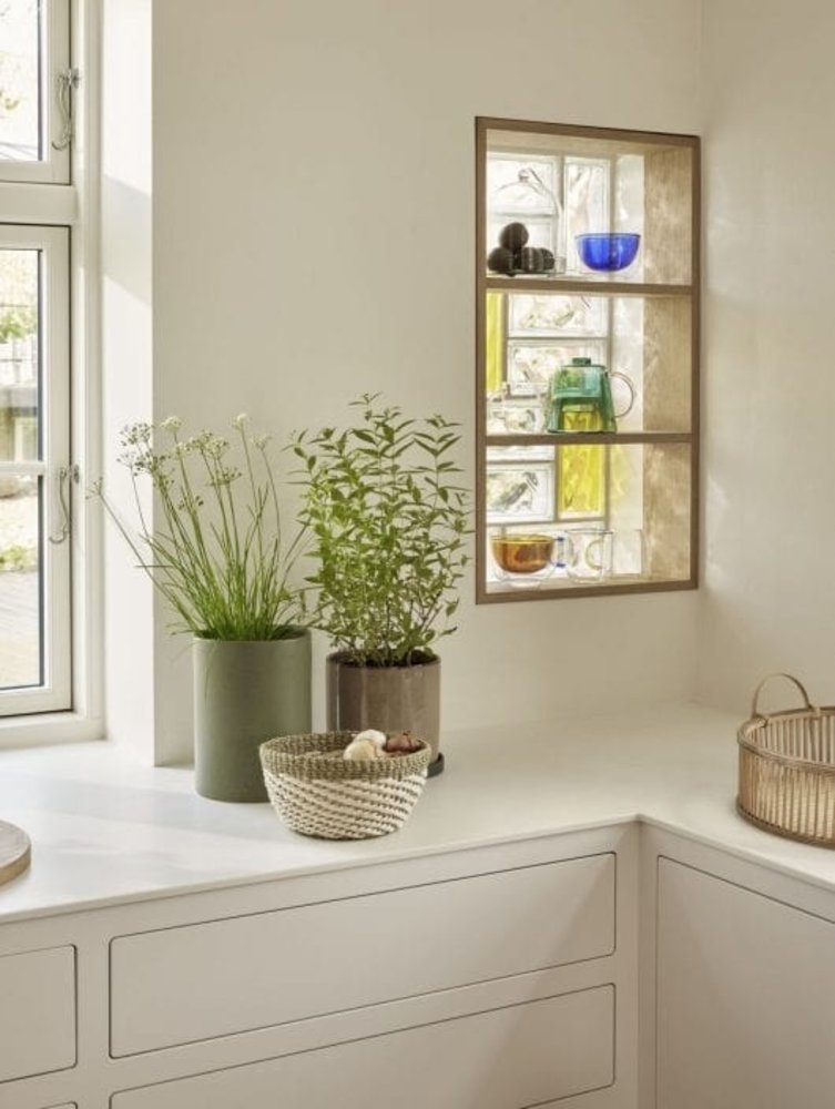 Hubsch Palmkorgar set med 2 delar - 821505