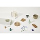 Hubsch Peppy manden set van 2 stuks - 511502 Hubsch Peppy manden set van 2 stuks - 511502
