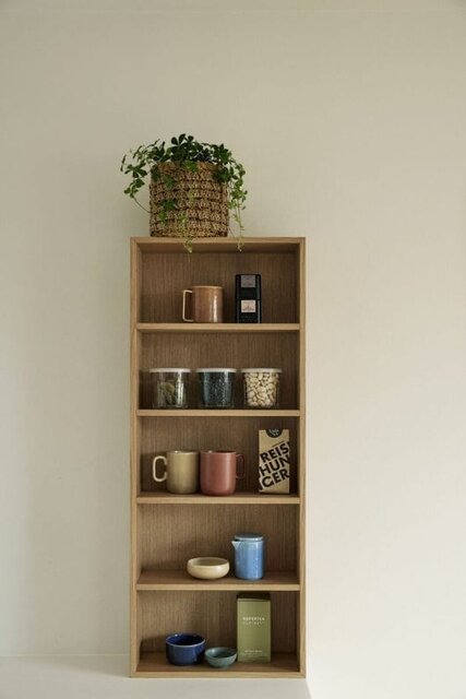 Hubsch Pine manden set van 2 stuks -821503