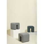 Hubsch Pouf scultura grigio - 101501 Hubsch Pouf scultura grigio - 101501