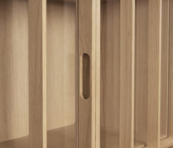 Hubsch Shoji Schrank hoch - 881504
