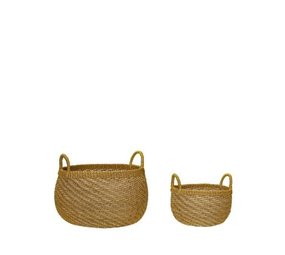 Hubsch Solar baskets set of 2 pieces Hubsch Solar baskets set of 2 pieces