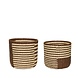 Hubsch Twine manden set van 2 stuks - 511505 Hubsch Twine manden set van 2 stuks - 511505
