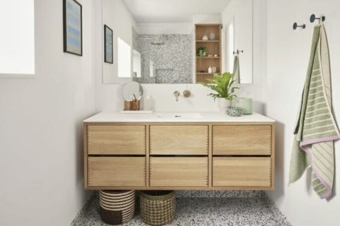 Hubsch Twine manden set van 2 stuks - 511505 Hubsch Twine manden set van 2 stuks - 511505