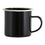 Nordal Juego de tazas de jengibre negras de 6 piezas - 60041
