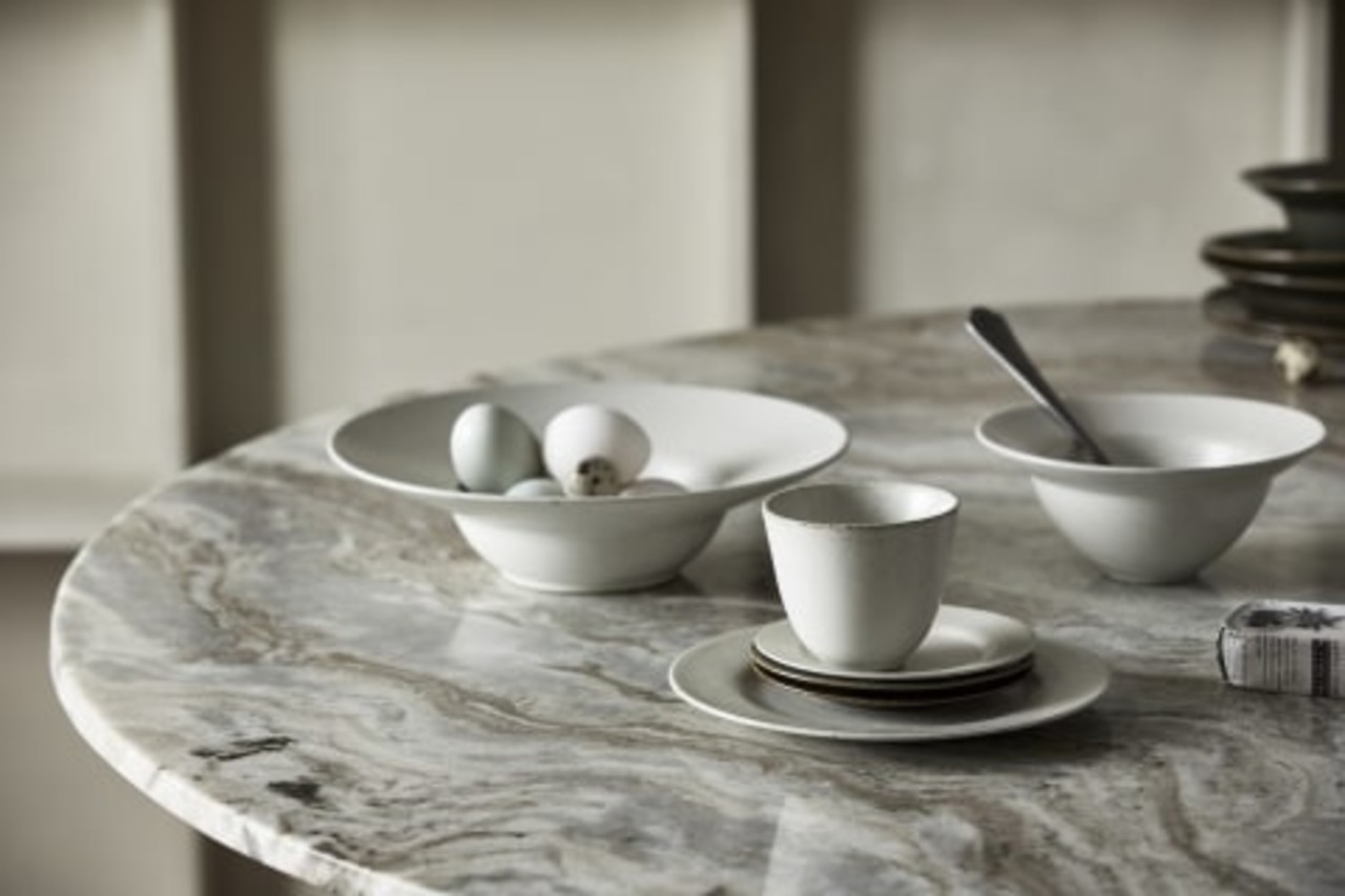 Nordal Grawa Kuchenteller elfenbein 4er Set - 57049