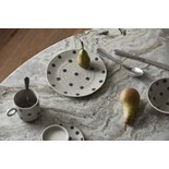 Nordal Tazze da tè granulose sabbia/verde set da 4 pezzi - 57037