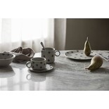 Nordal Körnige Teller S sand/grün Set mit 4 Stück - 57038