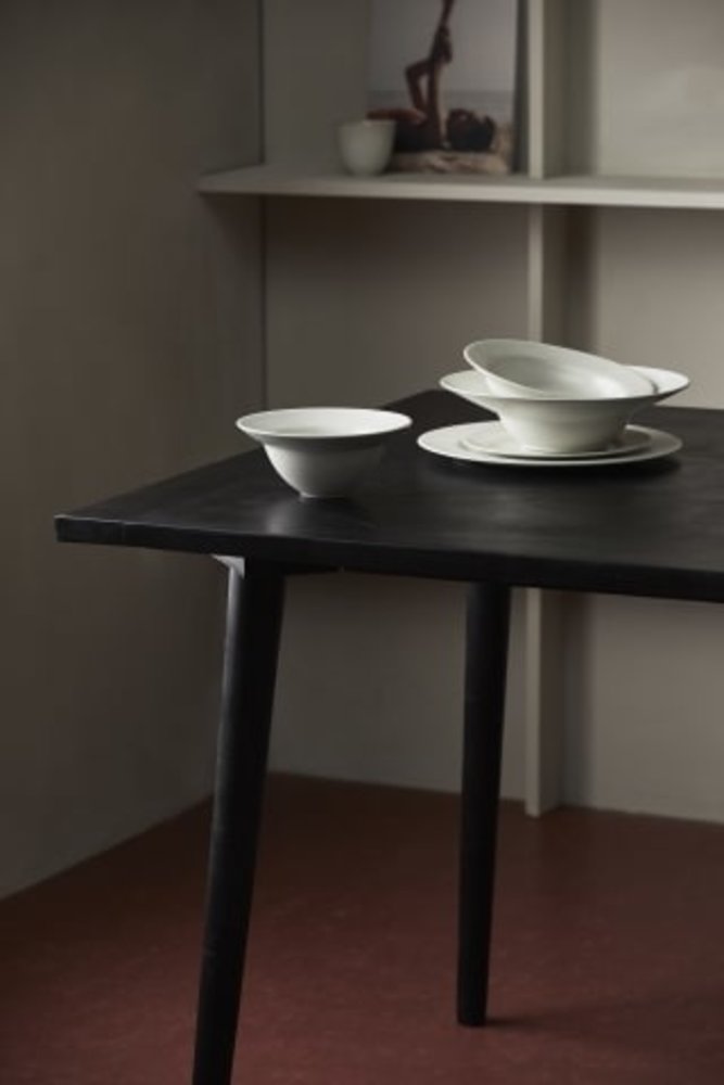 Nordal Grawa diepe borden ivoor set van 4 stuks - 57047 Nordal Grawa diepe borden ivoor set van 4 stuks - 57047