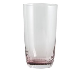 Nordal Garo longdrink glazen paars set van 4 stuks Nordal Garo longdrink glazen paars set van 4 stuks