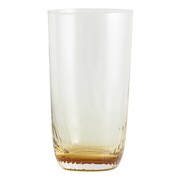 Nordal Garo longdrink glazen amber set van 4 stuks - 41711 Nordal Garo longdrink glazen amber set van 4 stuks - 41711