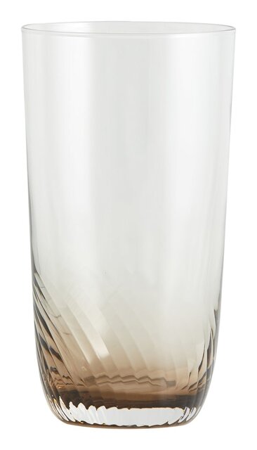 Nordal Garo long drink glass brun sett med 4 stk -41741