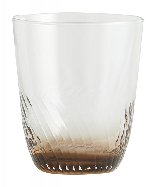 Nordal Garo dricksglas brunt set om 4 delar - 41740