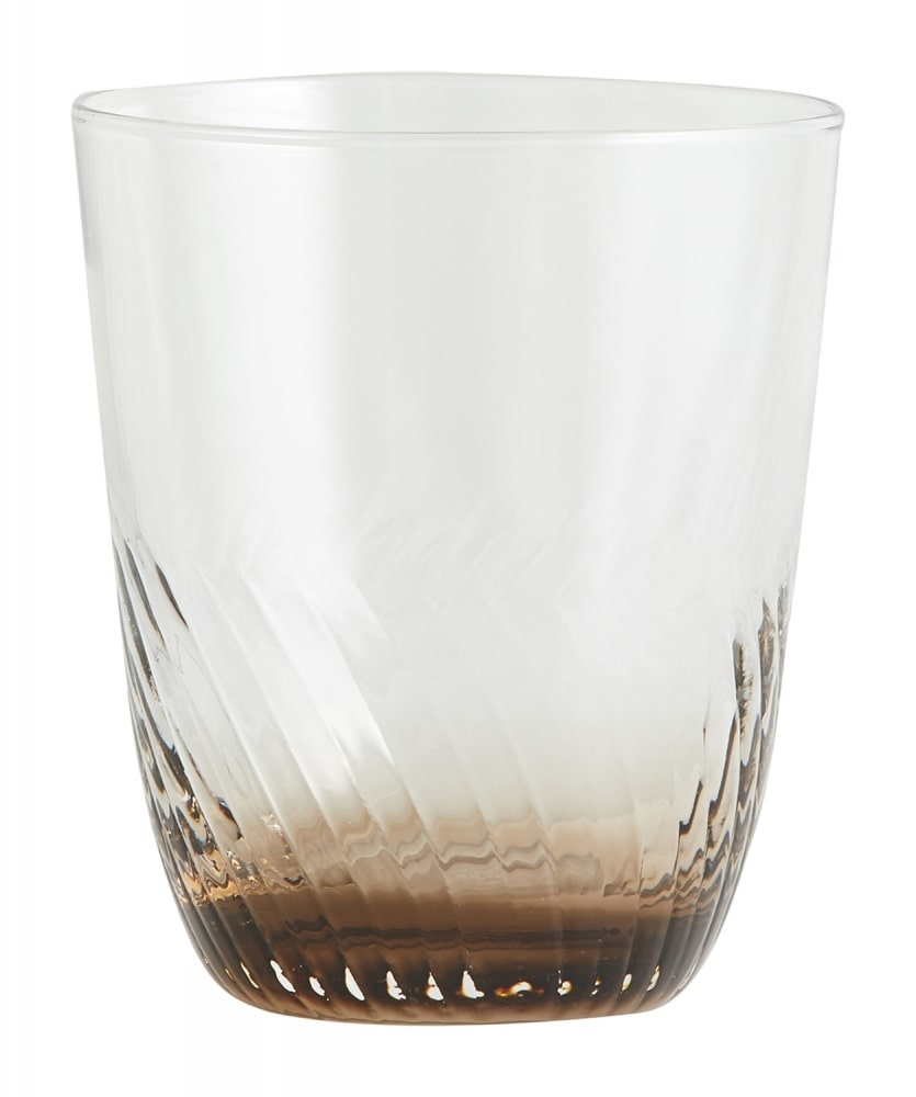 Nordal Verres à boire Garo marron lot de 4 pièces - 41740