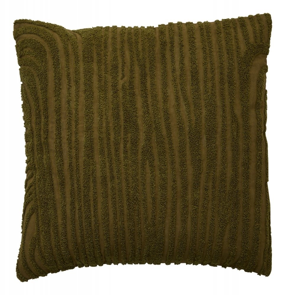 Nordal Coussin Elodie vert foncé avec rembourrage - 42455 Nordal Coussin Elodie vert foncé avec rembourrage - 42455