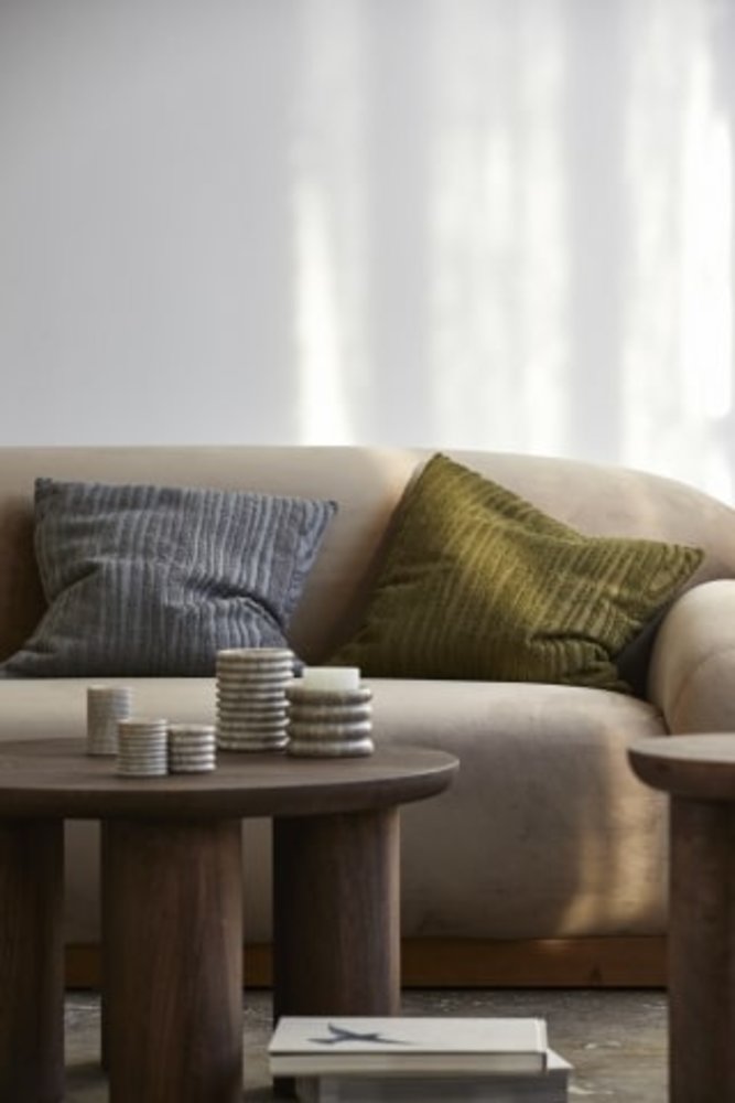 Nordal Elodie cushion gray incl filling - 42457 Nordal Elodie cushion gray incl filling - 42457