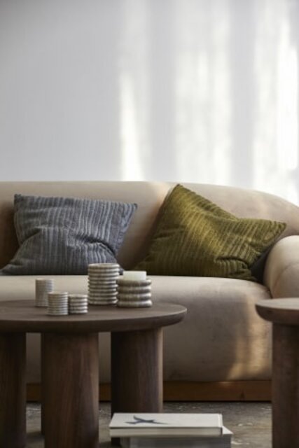 Nordal Elodie cushion gray incl filling - 42457 Nordal Elodie cushion gray incl filling - 42457