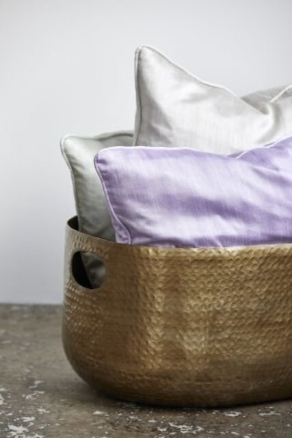 Nordal Naos cushion sand incl filling - 42453