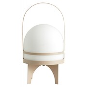 Nordal Buto LED draagbare lamp zand - 5912 Nordal Buto LED draagbare lamp zand - 5912