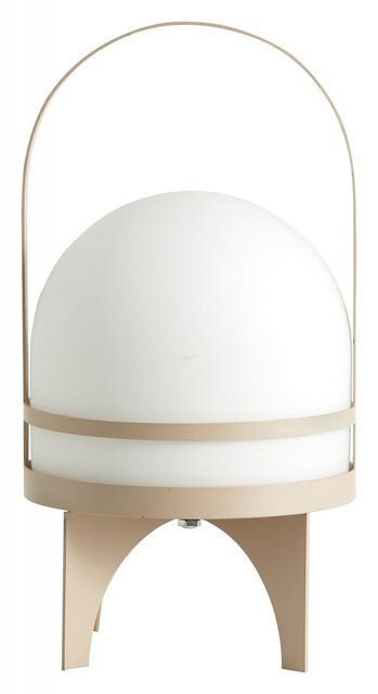 Nordal Buto LED bærbar lampe sand - 5912 Nordal Buto LED bærbar lampe sand - 5912